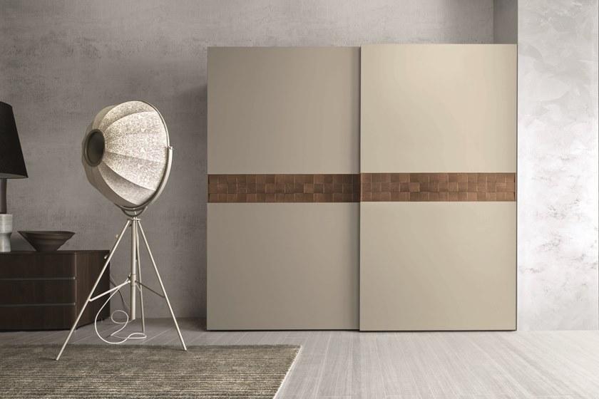 ZANETTE Деревянный шкаф с раздвижными дверьми Frame sun-id-1487951 - Вид №2