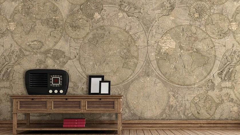 GLAMORA Моющиеся виниловые обои Here & there sun-id-1359686 - Вид №3