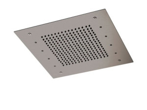 Потолочная душевая головка из нержавеющей стали с хромотерапией