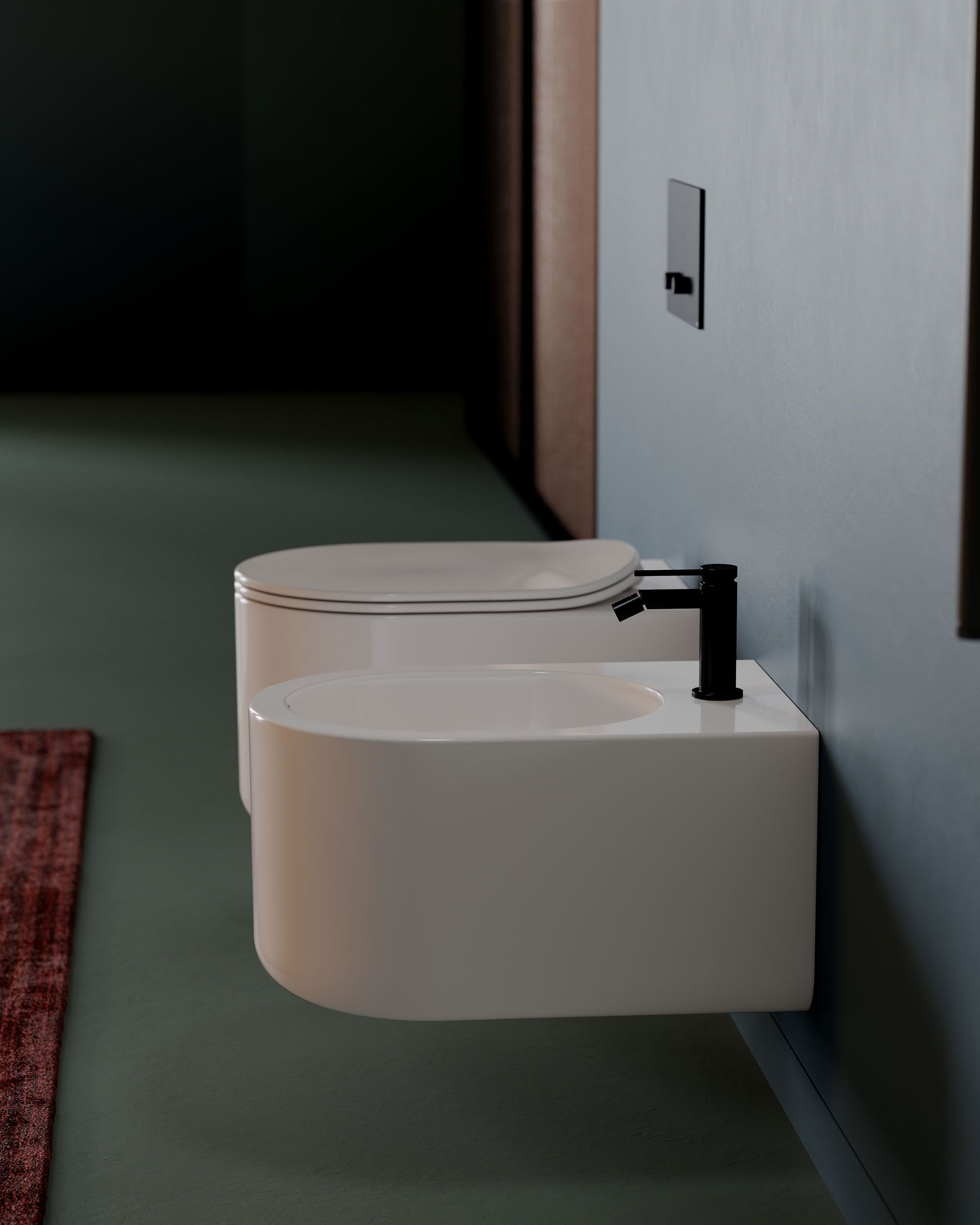 Керамический настенный туалет ArtCeram сплошная ARCH-00104391 - Вид №3