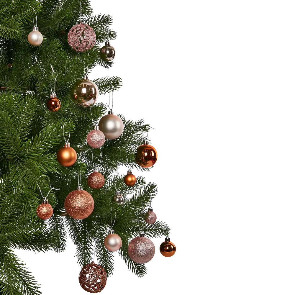 87036417 Набор новогодних шаров Christmas ø6 см цвет розовый 100 шт. STLM-1415457 Santreyd  - Вид №42
