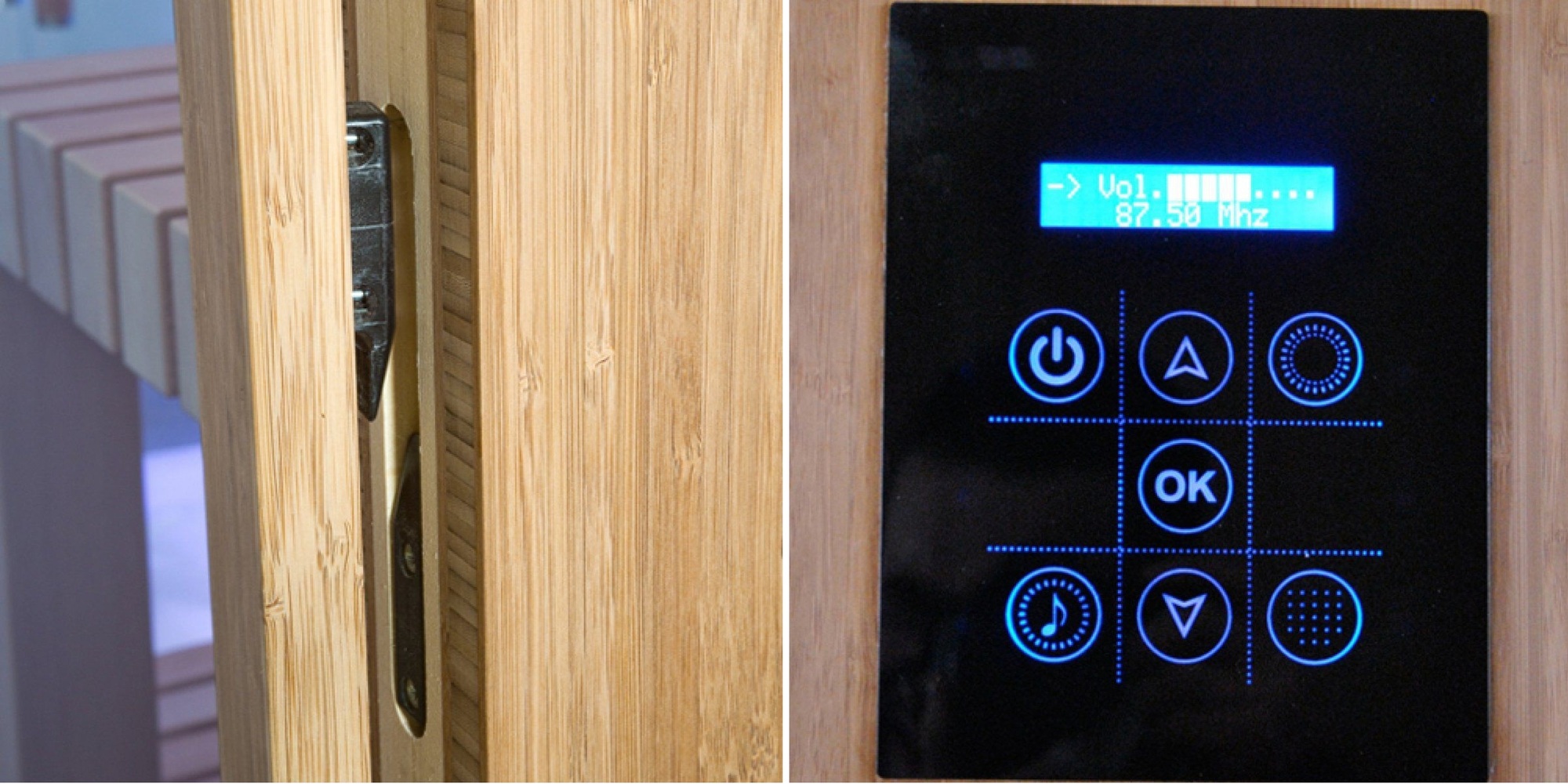 Сауна BambooKi Sauna 150 см Karolitalia BLUBLEUBAMBOOKSAUNA150 - Вид №2