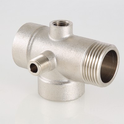 VTr.600.N.06080 Пятиходовой соединитель для насоса Valtec 1" х 80 мм  - Вид №12