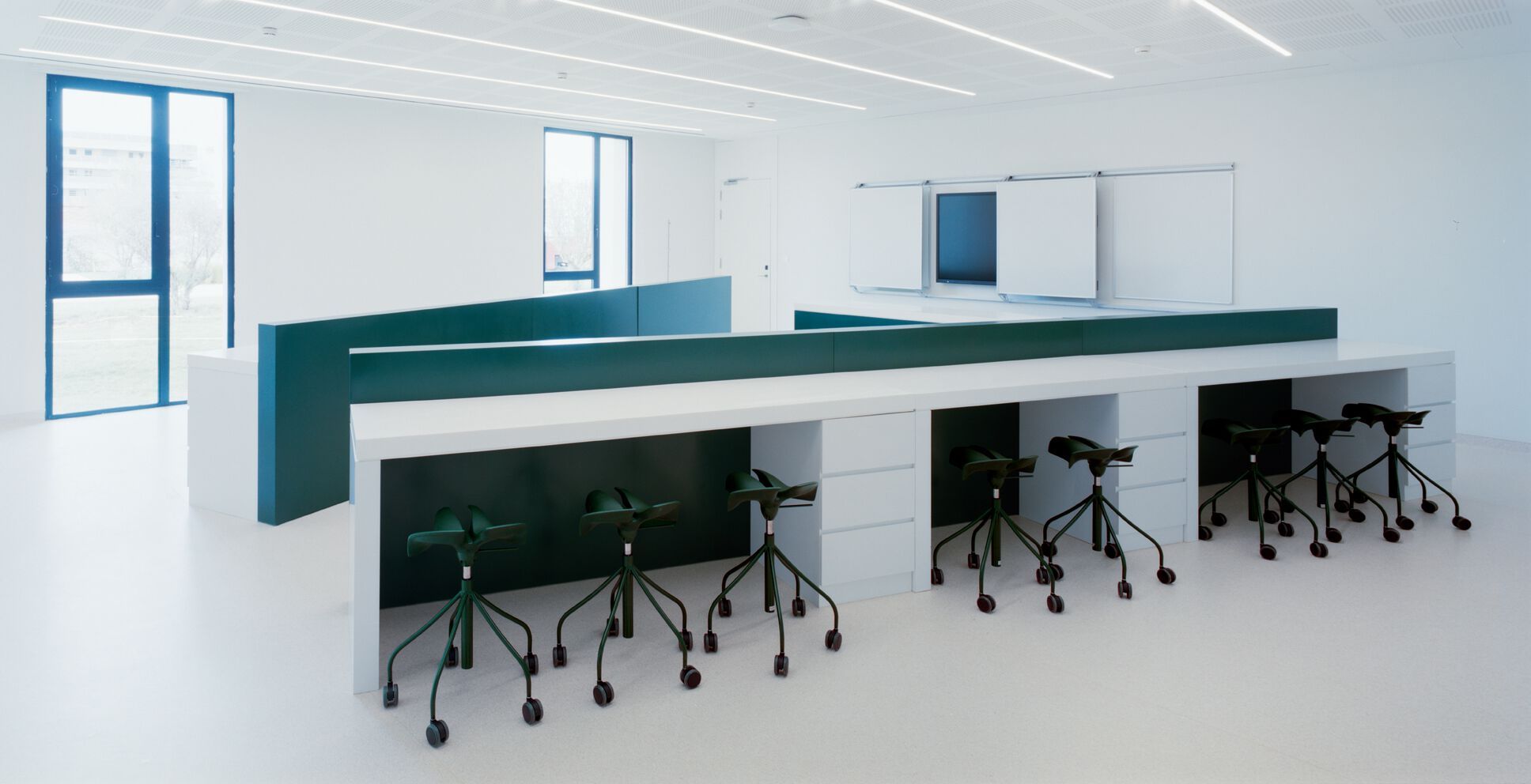 Офисный стул на насесте с колесами BD Barcelona BINARIA ARCH-00143230 - Вид №8