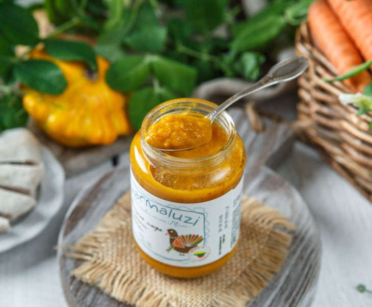 5214 Пюре овощное с индейкой с 9-ти месяцев Вкусляндия  - Вид №1