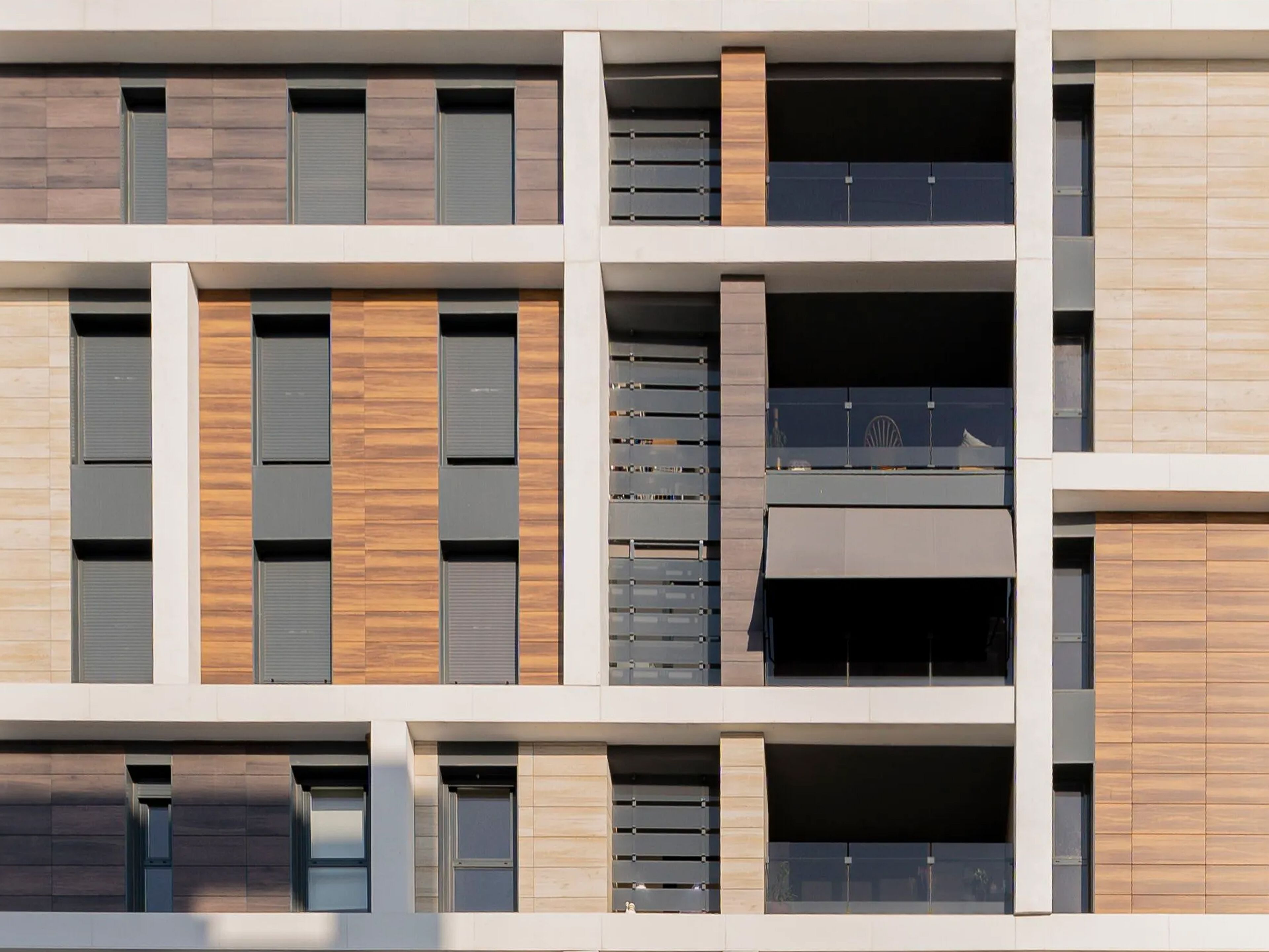 Облицовка вентилируемых фасадов из керамогранита FRONTEK WOOD ARCH-00108448 - Вид №4