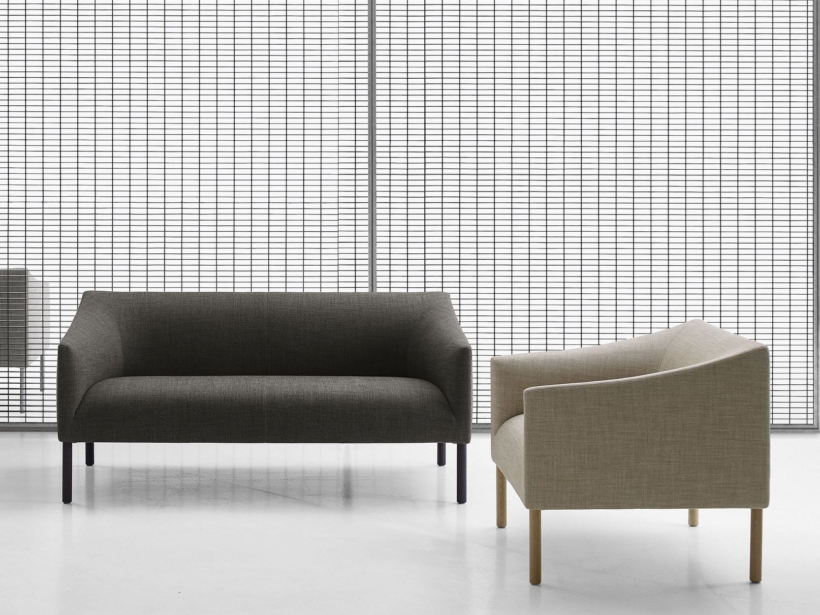 Тканевое кресло с подлокотниками B&B Italia Project Bankside ARCH-00057586 - Вид №2