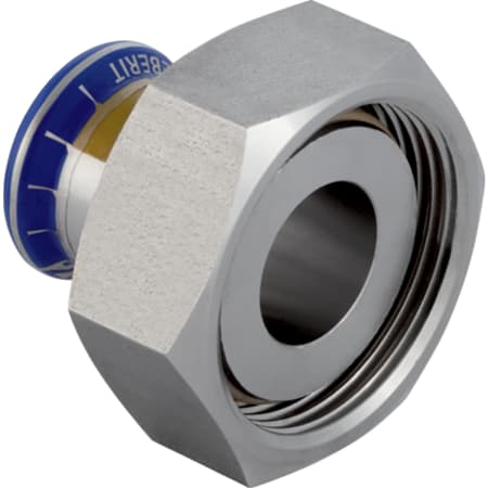 34159 Переходник Geberit Mapress из нержавеющей стали, накидная гайка из стали CrNi (газ) Geberit 
