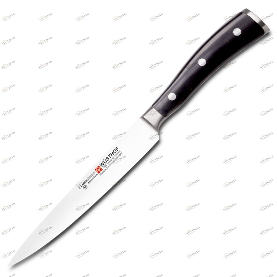 Нож кухонный для резки мяса Classic Ikon, 16 см WUESTHOF W450616WUS