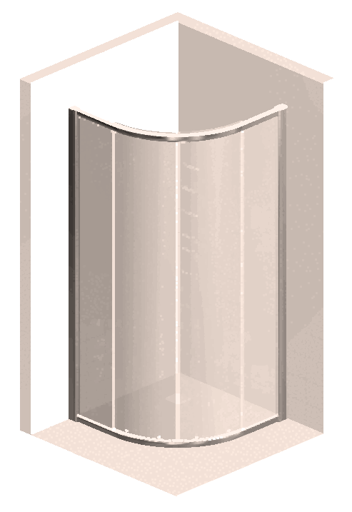 VSQ-1G900CH Душевой уголок Vincea Garda Santreyd - Вид №2
