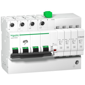A9L16300 УЗИП СО ВСТРОЕННОЙ ЗАЩИТОЙ IQUICK IQUICK PRD 3П+Н 8кА С КАРТРИДЖАМИ Schneider Electric