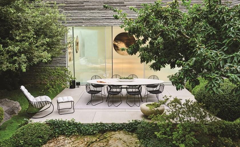 Royal Botania Овальный керамический садовый стол Exes Exs3214 - Вид №2