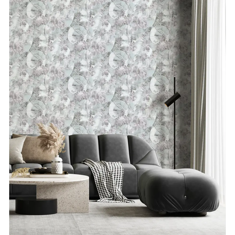 Обои флизелиновые New Age Vinyl светло-голубые 1.06 м NA8691-15 STLM-2018957 - Вид №2