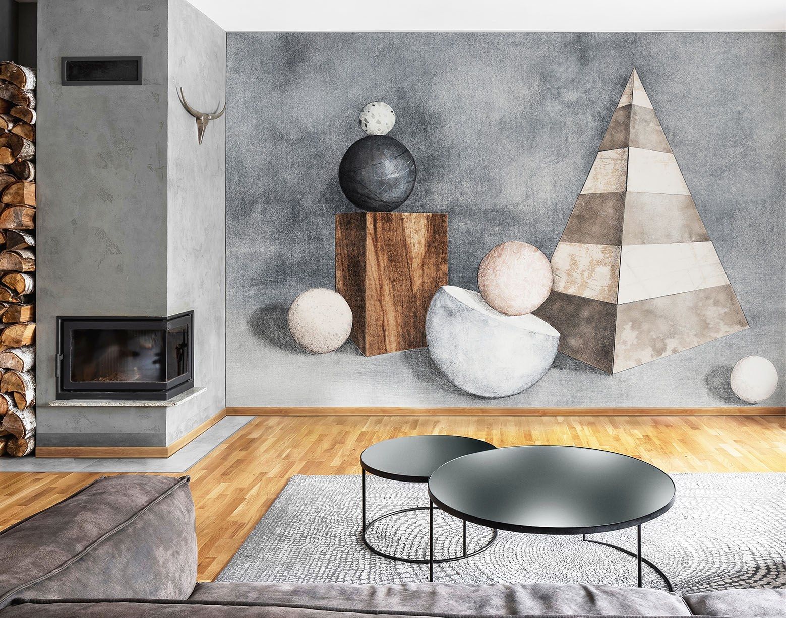 Геометрические обои ПВХ бесплатно, экологически чистые, моющиеся WallPepper STILL LIFE ARCH-00133877 - Вид №1