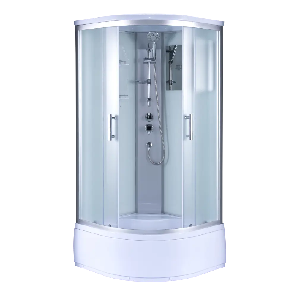 Душевая кабина Ломонд 1/4 высокий поддон 90x90 см Santreyd Без серии STLM-2135559