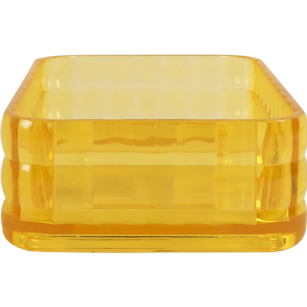 Мыльница настольная Vidage «Корбу» пластик цвет оранжевый STLM-2029092 - Вид №3