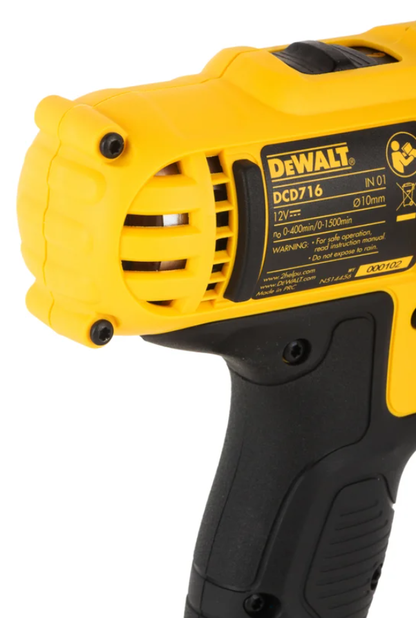 Дрель-шуруповерт DeWalt DCD716D2-IN 5464058 STDN-0057706 - Вид №3
