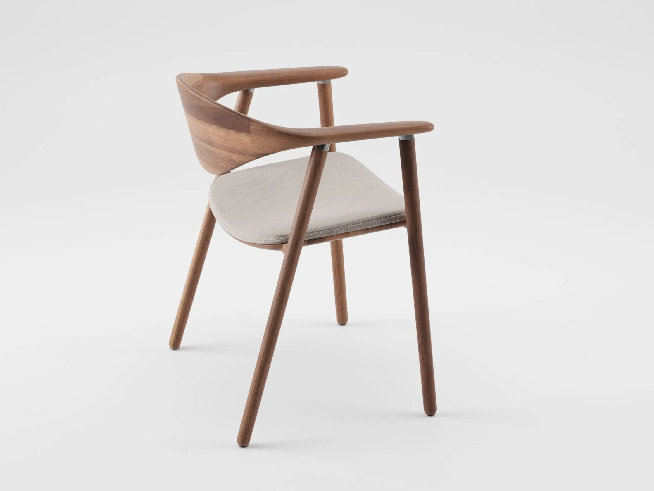 Деревянный стул с подлокотниками Artisan Нару ARCH-00060697 - Вид №15