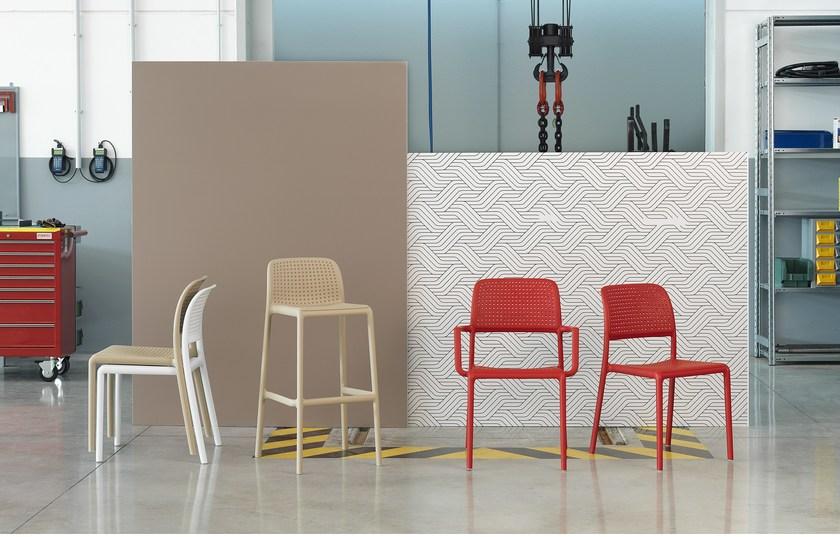 Nardi Высокий штабелируемый табурет с подставкой для ног sun-id-1428634 - Вид №1