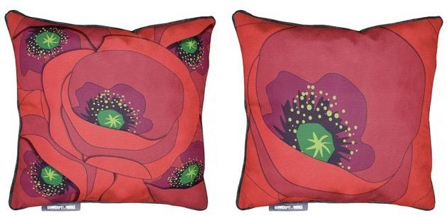 CONCEPTUWALL Подставка для ног из ткани Coquelicot sun-id-1434200 - Вид №4