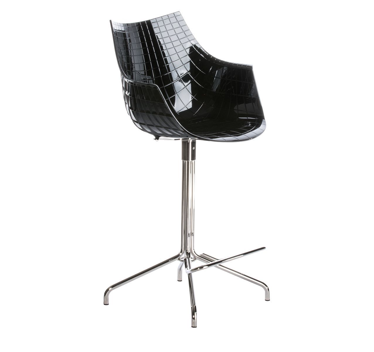 Поворотный стул из поликарбоната со спинкой Driade Meridiana ARCH-00142344 - Вид №2