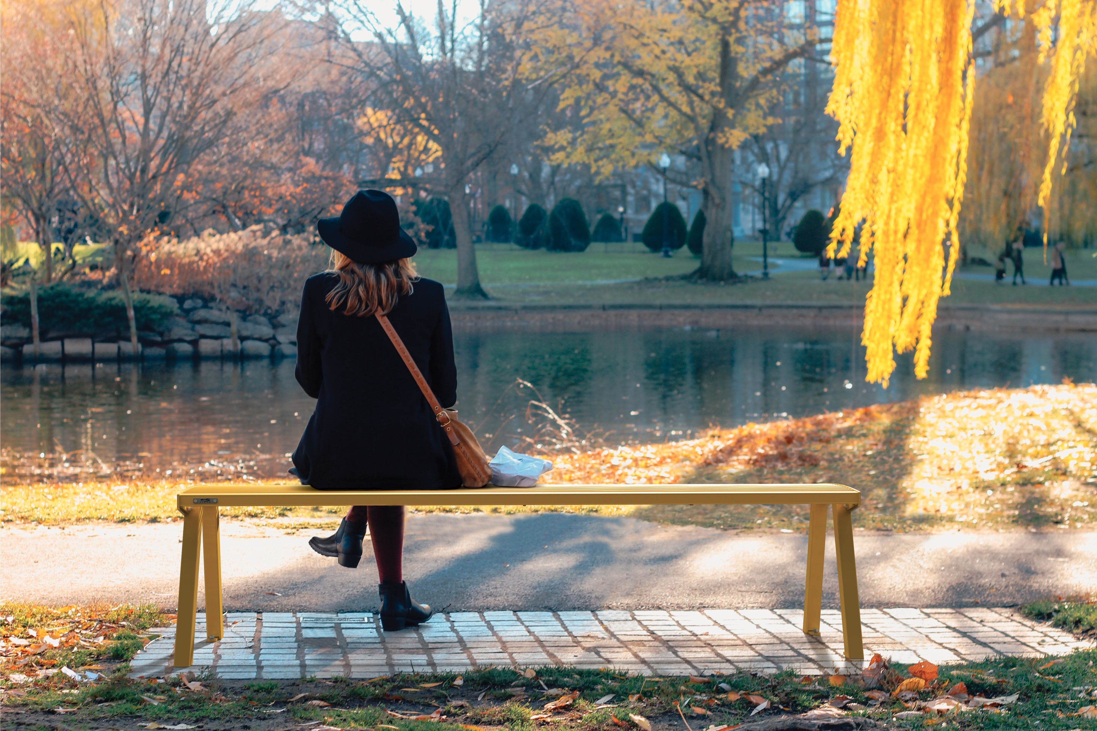 Стальная скамья без спинки City Design Noale ARCH-00122822 - Вид №2