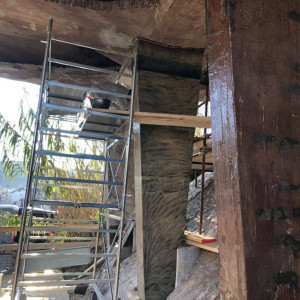 Система FRP для cls, состоящая из углеродистой ленты и эпоксидной смолы