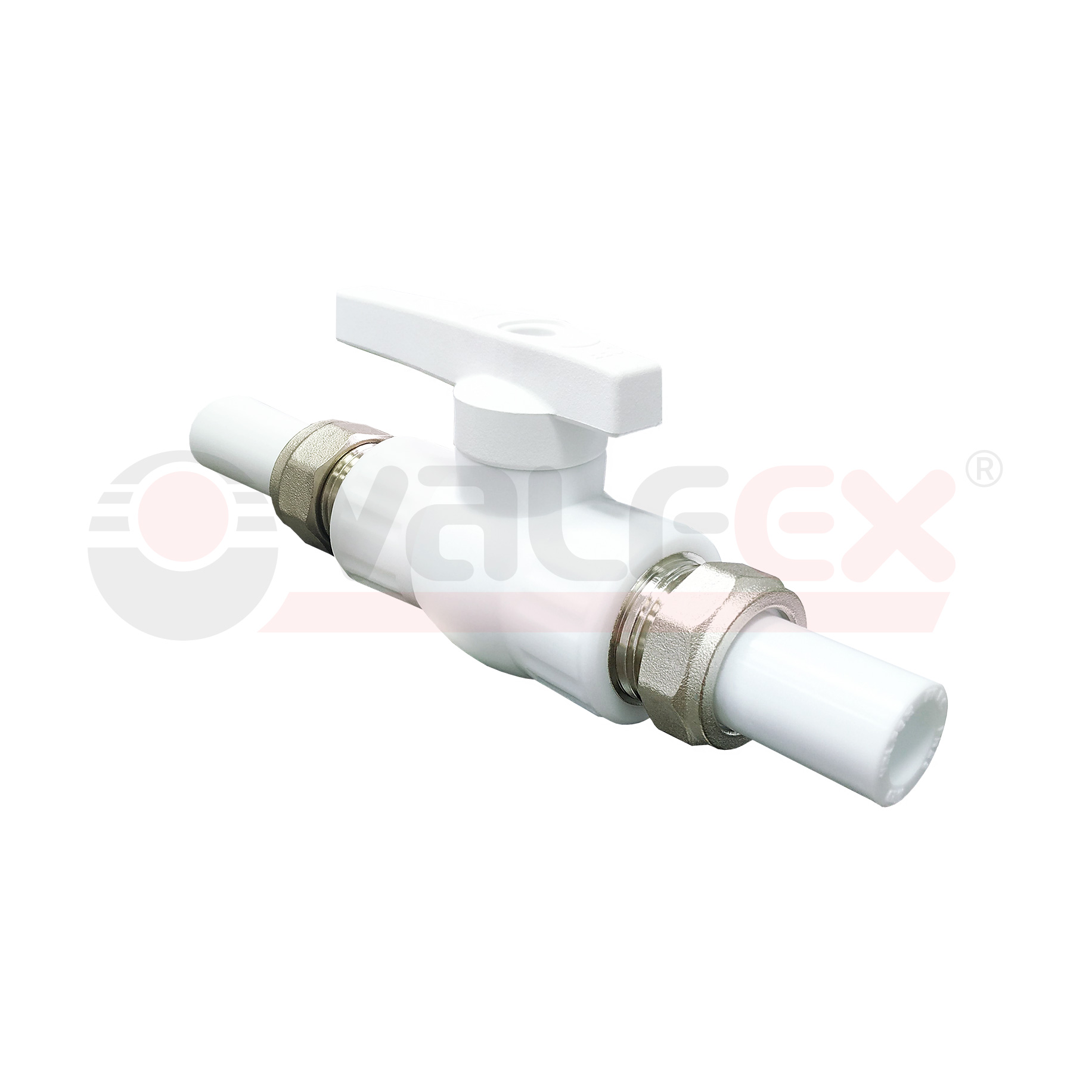 20246020 Valfex Кран шаровой полнопроходной с двусторонним разъемным соединением 