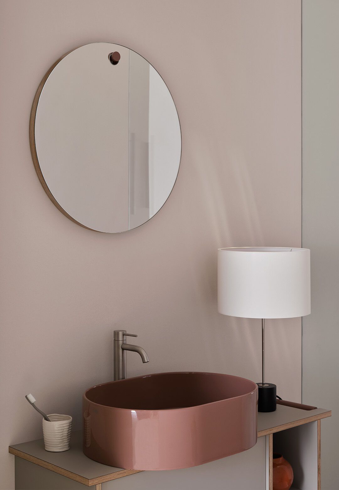 Круглое зеркало для ванной комнаты Ceramica Cielo Тео ARCH-00067703 - Вид №1