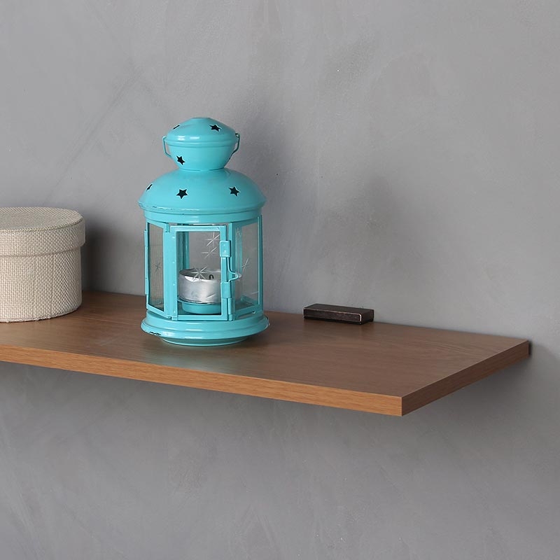 Полка прямоугольная , 600x150x16 мм, дуб LJPS0310 Public Steel Россия  - Вид №4