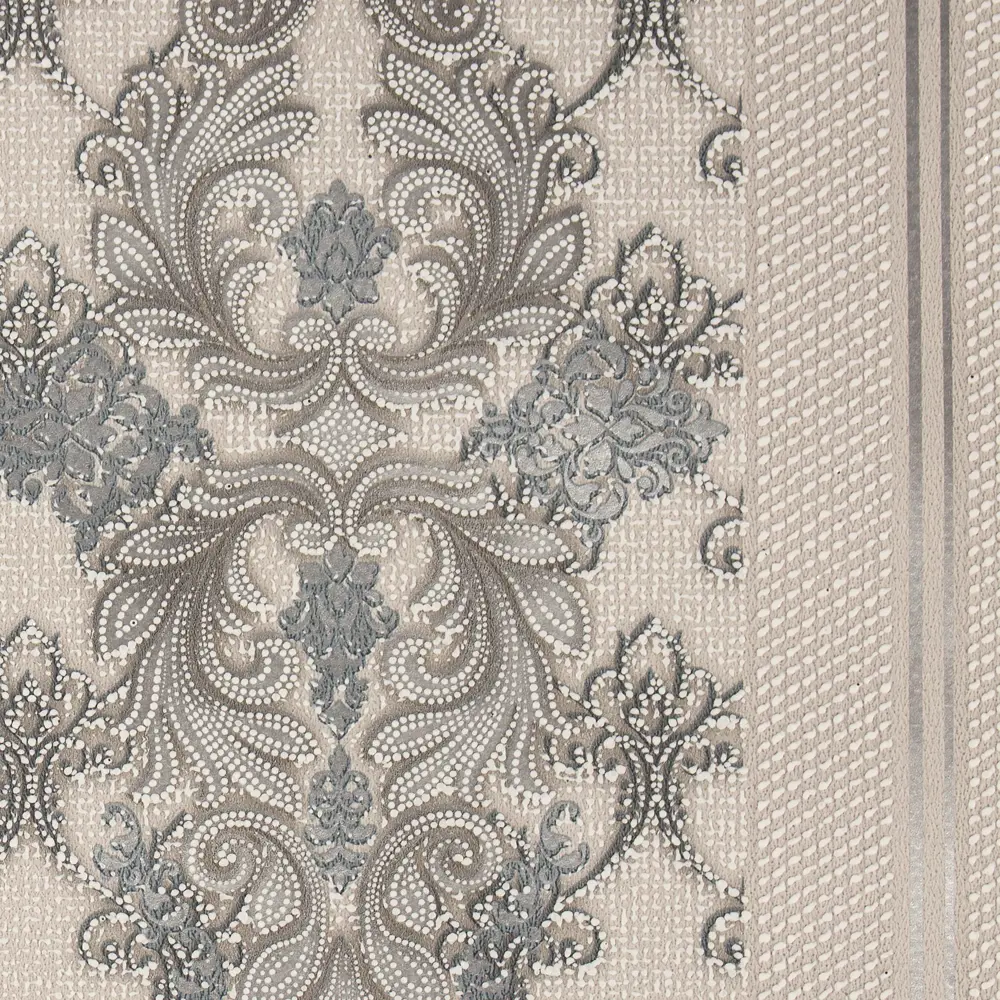 Обои бумажные Жаклин серые 0.53 м 9101-21 Santreyd STLM-2197499 - Вид №1