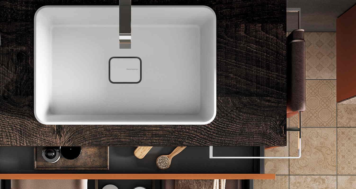 Brio maxi — the two position towel rail Mastella  Мебелировка  - Вид №1