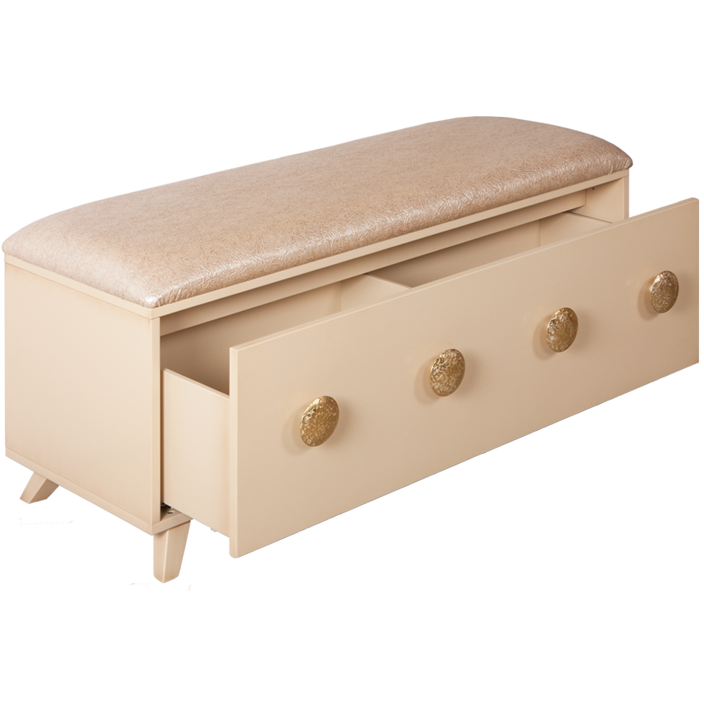 14023 Банкетка Heri 2 Айвори BOGACHO 4627155811099 - Вид №2