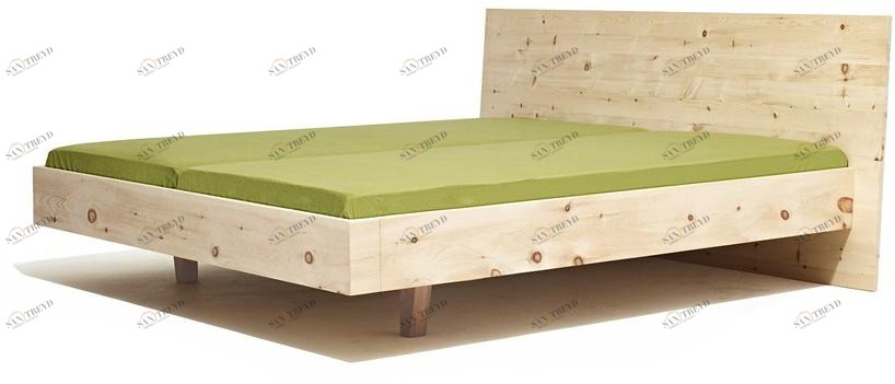 sixay furniture Двуспальная кровать из дерева Anna 4528100
