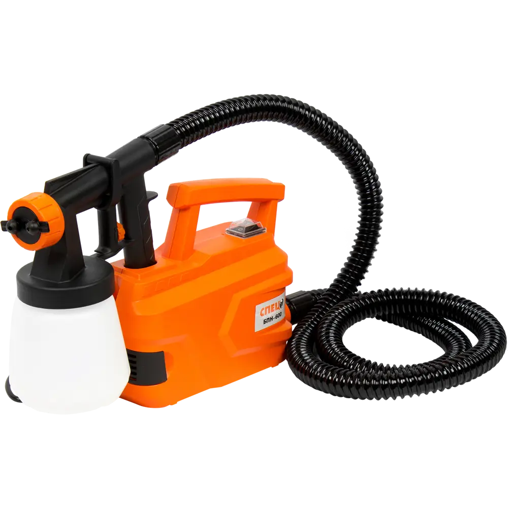 Краскопульт электрический СПЕЦ БПН-600 с технологией HVLP для профессиональной покраски 82245581 STLM-0022957