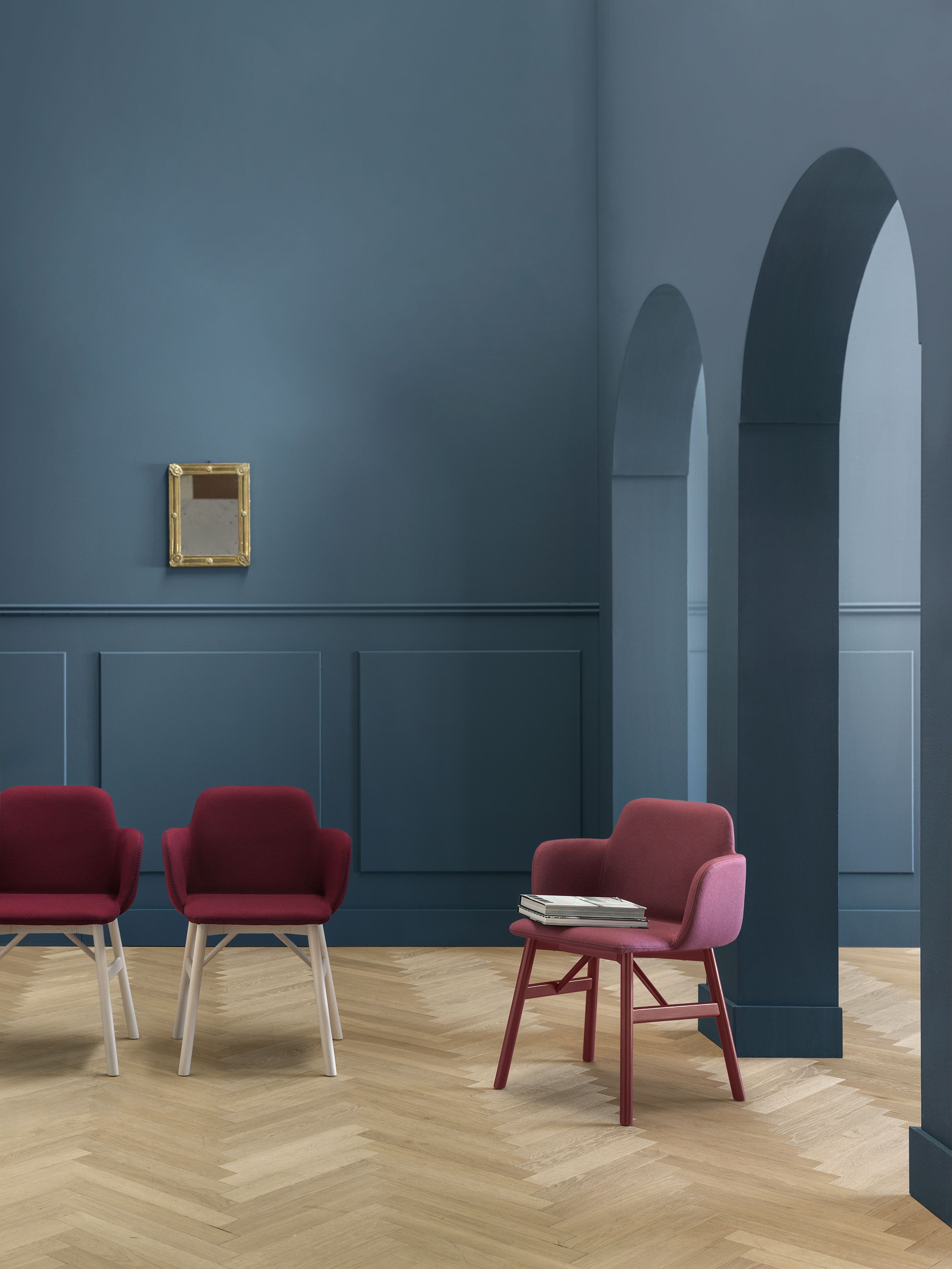 Тканевый стул с подлокотниками TrabA' Bardot ARCH-00106655 - Вид №3