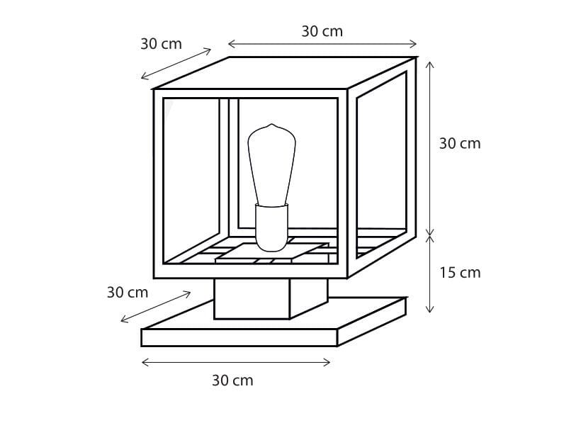Латунный светодиодный световой столб Authentage Lighting Vitrine ARCH-00142093 - Вид №3
