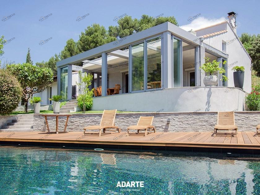 ADARTE Алюминиевая пергола и выдвижные изоляционные панели sun-id-1416296