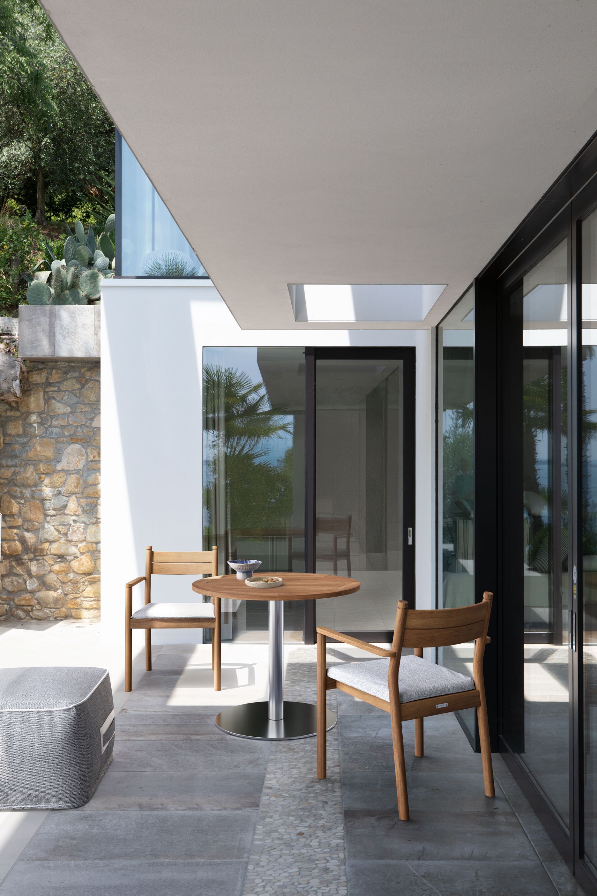 Ткань квадратный сад пуфик Atmosphera ARCH-00089200 - Вид №5