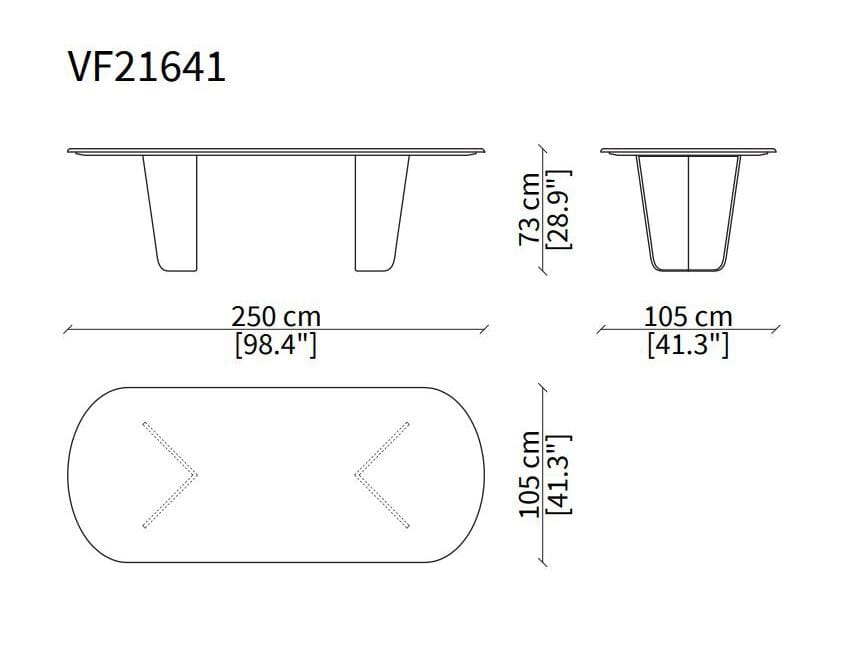 Мраморный обеденный стол Vittoria Frigerio Monroy ARCH-00084493 - Вид №7
