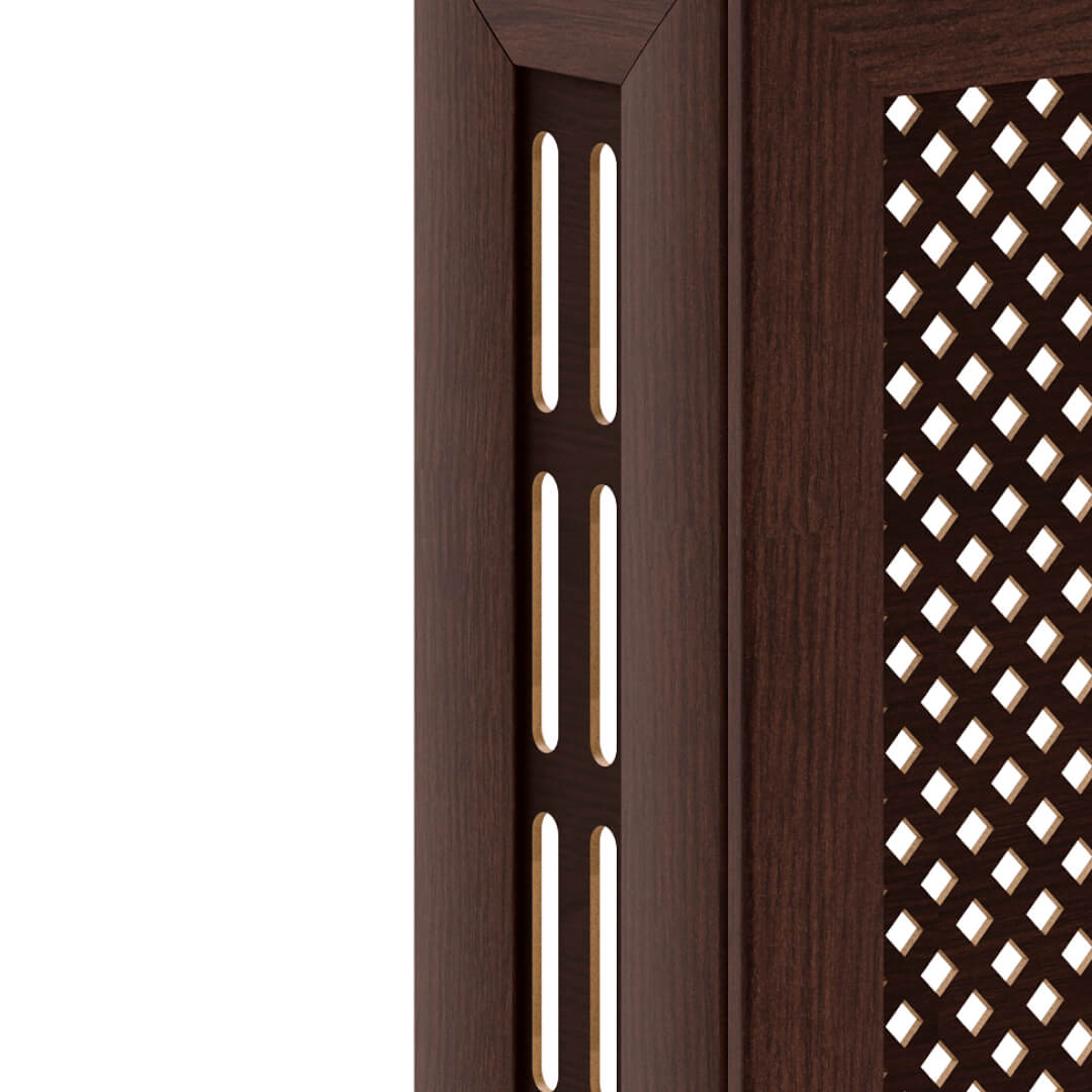 Боковины для экрана универсальные, венге (упак. 2шт) STELLA Standart STSR-1037