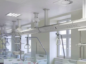 Rockfon Акустические потолочные панели из минеральной ваты для медицинских учреждений Medicare®