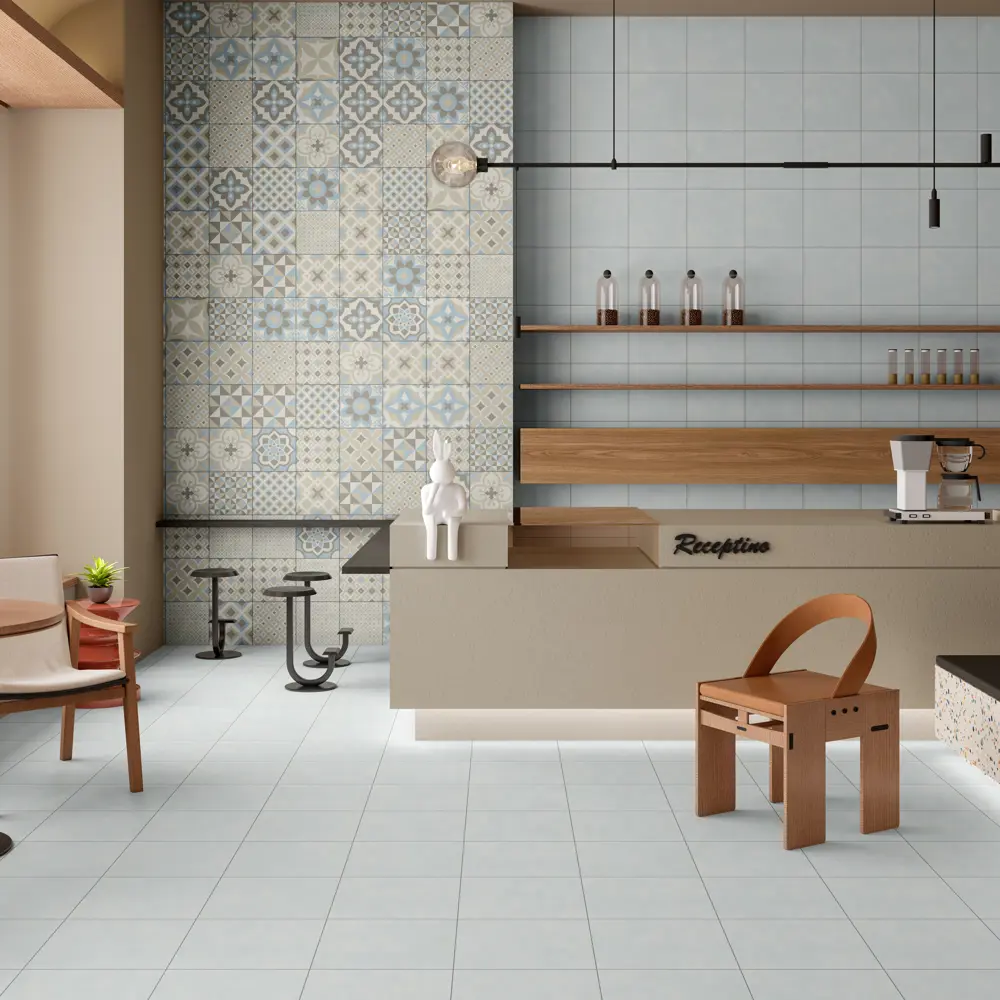 Глазурованный керамогранит Eternal 2026 Gris 20x20 см 0.91 м² матовый цвет серый Santreyd STLM-2023853