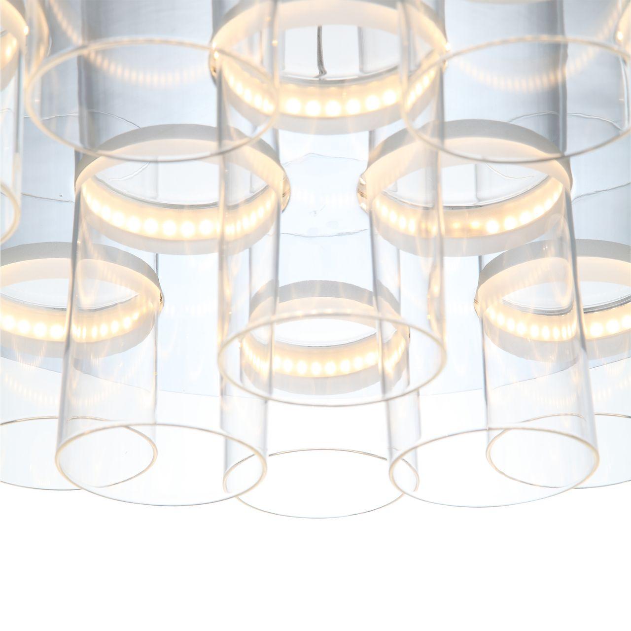 Подвесная светодиодная люстра ST Luce Biciere SL430.103.12 ST LUCE ДИЗАЙНЕРСКИЕ, BICIERE 222798 Хром  - Вид №2