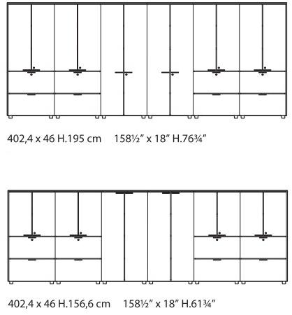 Bralco Офисный шкаф из дуба с распашными дверцами с замком Aba sun-id-1424056 - Вид №8