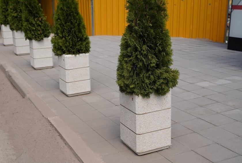 ENCHO ENCHEV - ETE Квадратная кашпо для общественных мест sun-id-1354223 - Вид №4