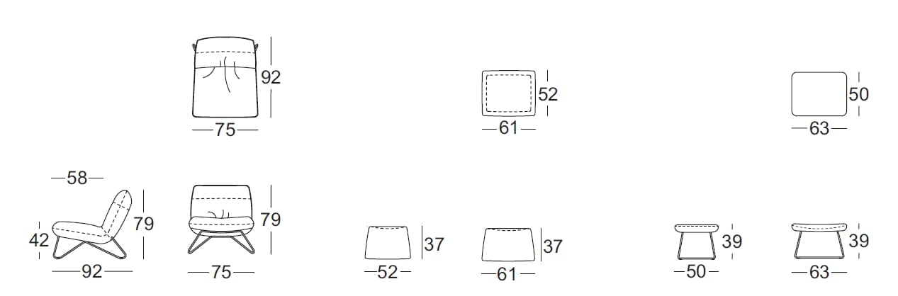 Кожаное кресло Rolf Benz ROLF BENZ 394 ARCH-00077368 - Вид №4