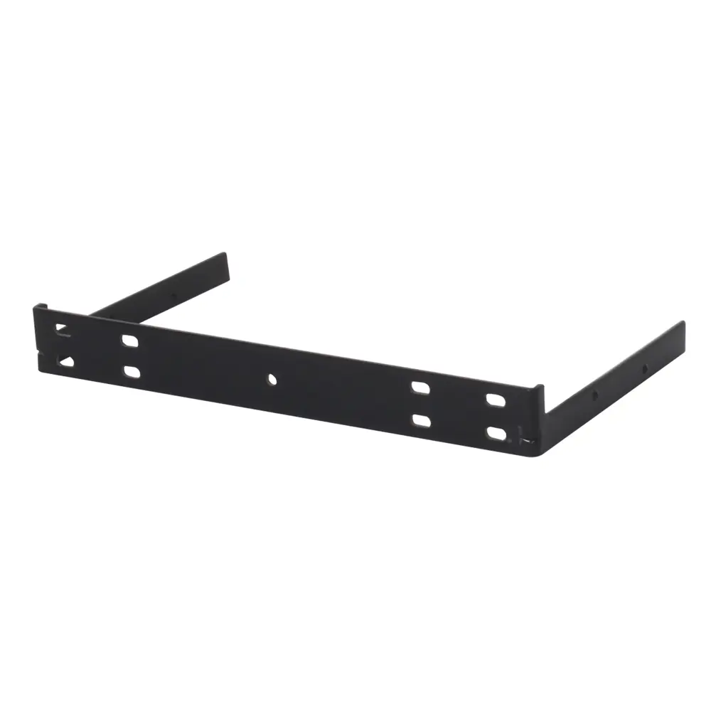 Полка мебельная прямая 60x23.5x3.8 см МДФ цвет чёрный SPACEO STLM-2006112 - Вид №4