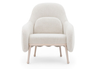 Кресло Bergère из ясеня с подлокотниками