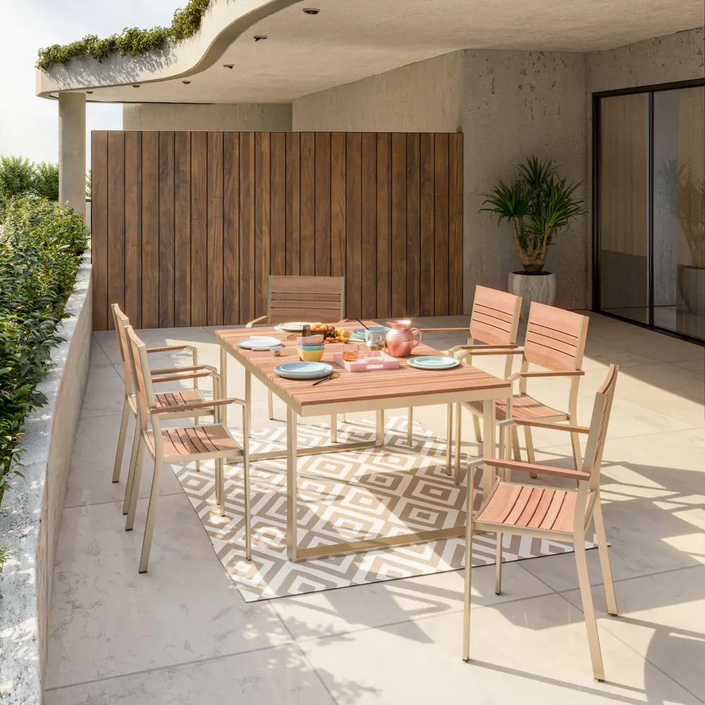 Стол садовый NATERIAL Menorca для комфортного отдыха на природе 82922567 STLM-0037944 - Вид №10